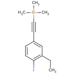 518343-71-0 Silane, [(3-ethyl-4-iodophenyl)ethynyl]trimethyl-