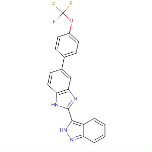 518356-32-6 1H-Benzimidazole, 2-(2H-indazol-3-yl)-5-[4-(trifluoromethoxy)phenyl]-