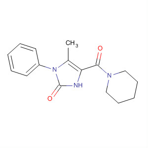 501691-32-3 Piperidine,1-[(2,3-dihydro-5-methyl-2-oxo-1-phenyl-1H-imidazol-4-yl)carbonyl]-