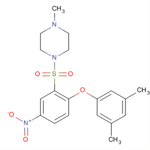501927-63-5 Piperazine, 1-[[2-(3,5-dimethylphenoxy)-5-nitrophenyl]sulfonyl]-4-methyl-