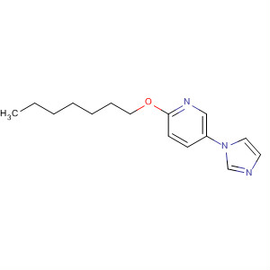 502649-54-9 Pyridine, 2-(heptyloxy)-5-(1H-imidazol-1-yl)-