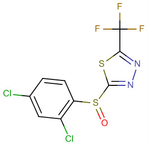 62617-09-8 1,3,4-Thiadiazole, 2-[(2,4-dichlorophenyl)sulfinyl]-5-(trifluoromethyl)-