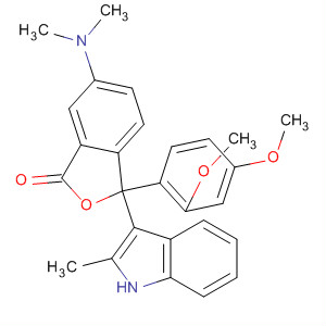 62633-06-1 1(3H)-Isobenzofuranone,3-(2,4-dimethoxyphenyl)-6-(dimethylamino)-3-(2-methyl-1H-indol-3-yl)-
