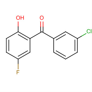 62666-38-0 Methanone, (3-chlorophenyl)(5-fluoro-2-hydroxyphenyl)-
