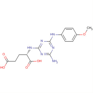 62693-17-8 L-Glutamic acid,N-[4-amino-6-[(4-methoxyphenyl)amino]-1,3,5-triazin-2-yl]-