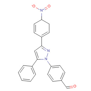 62736-74-7 Benzaldehyde,4-[4,5-dihydro-3-(4-nitrophenyl)-5-phenyl-1H-pyrazol-1-yl]-