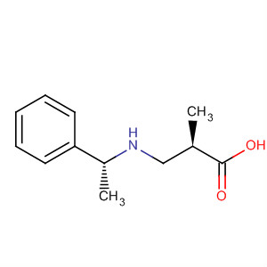 627509-98-2 Propanoic acid, 2-methyl-3-[[(1R)-1-phenylethyl]amino]-, (2R)-
