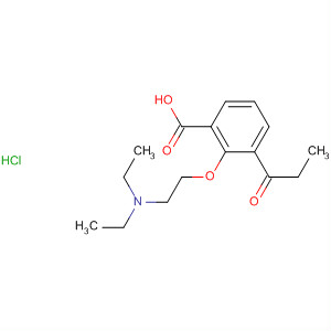 62755-82-2 Benzoic acid, 2-[2-(diethylamino)ethoxy]-3-(1-oxopropyl)-,hydrochloride