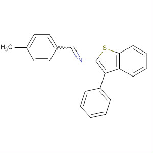 62218-70-6 Benzo[b]thiophen-2-amine, N-[(4-methylphenyl)methylene]-3-phenyl-