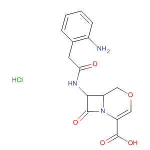 62282-94-4 4-Oxa-1-azabicyclo[4.2.0]oct-2-ene-2-carboxylic acid,7-[(aminophenylacetyl)amino]-8-oxo-, monohydrochloride