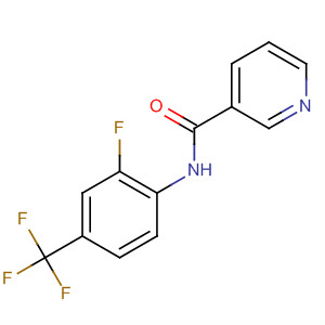62315-06-4 3-Pyridinecarboxamide, N-[2-fluoro-4-(trifluoromethyl)phenyl]-