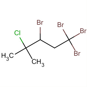 61447-01-6 Pentane, 1,1,1,3-tetrabromo-4-chloro-4-methyl 