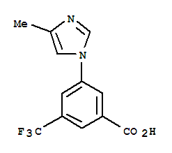 641571-13-3 Benzoic acid,3-(4-methyl-1H-imidazol-1-yl)-5-(trifluoromethyl)-