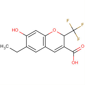 775333-88-5 2H-1-Benzopyran-3-carboxylic acid,6-ethyl-7-hydroxy-2-(trifluoromethyl)-