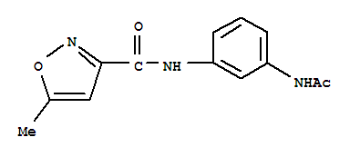 717866-68-7 3-Isoxazolecarboxamide,N-[3-(acetylamino)phenyl]-5-methyl-