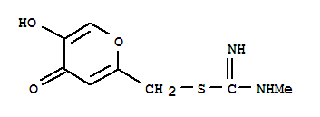 737721-15-2 Carbamimidothioic acid,methyl-, (5-hydroxy-4-oxo-4H-pyran-2-yl)methyl ester (9CI)