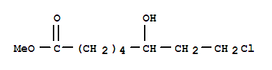 辛酸,8-氯-6-羟基-,甲酯