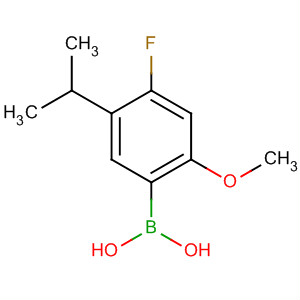 875446-29-0 Boronic acid, [4-fluoro-2-methoxy-5-(1-methylethyl)phenyl]-