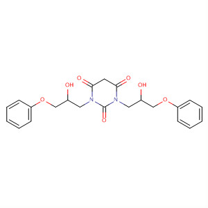 872576-06-2 2,4,6(1H,3H,5H)-Pyrimidinetrione, 1,3-bis(2-hydroxy-3-phenoxypropyl)-