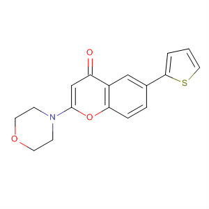 870297-06-6 4H-1-Benzopyran-4-one, 2-(4-morpholinyl)-6-(2-thienyl)-