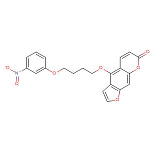 870653-63-7 7H-Furo[3,2-g][1]benzopyran-7-one, 4-[4-(3-nitrophenoxy)butoxy]-