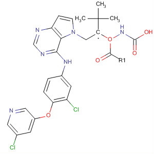 871028-46-5 Carbamic acid,[2-[4-[[3-chloro-4-[(5-chloro-3-pyridinyl)oxy]phenyl]amino]-5H-pyrrolo[3,2-d]pyrimidin-5-yl]ethyl]-, 1,1-dimethylethyl ester