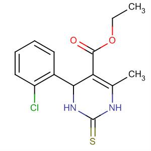 872544-34-8 5-Pyrimidinecarboxylic acid,4-(2-chlorophenyl)-1,2,3,4-tetrahydro-6-methyl-2-thioxo-, ethyl ester,(4S)-