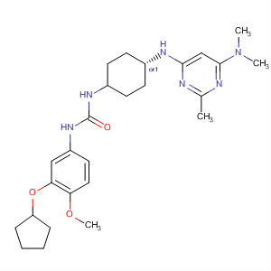 866647 30 5 Urea N 3 Cyclopentyloxy 4 Methoxyphenyl N Cis 4 6