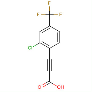 858678-49-6 2-Propynoic acid, 3-[2-chloro-4-(trifluoromethyl)phenyl]-