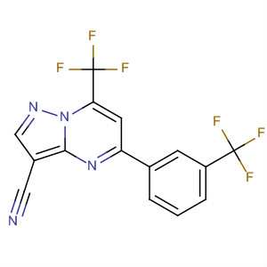 851262-49-2 Pyrazolo[1,5-a]pyrimidine-3-carbonitrile,7-(trifluoromethyl)-5-[3-(trifluoromethyl)phenyl]-