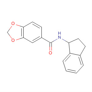 851670-07-0 1,3-Benzodioxole-5-carboxamide, N-(2,3-dihydro-1H-inden-1-yl)-