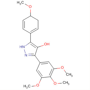 851729-23-2 1H-Pyrazol-4-ol,4,5-dihydro-5-(4-methoxyphenyl)-3-(3,4,5-trimethoxyphenyl)-