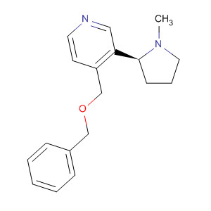 852620-01-0 Pyridine, 3-[(2S)-1-methyl-2-pyrrolidinyl]-4-[(phenylmethoxy)methyl]-