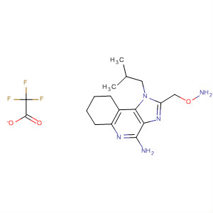 852718-67-3 1H-Imidazo[4,5-c]quinolin-4-amine,2-[(aminooxy)methyl]-6,7,8,9-tetrahydro-1-(2-methylpropyl)-,mono(trifluoroacetate)