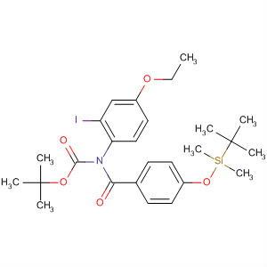 835873-12-6 Carbamic acid,[4-[[(1,1-dimethylethyl)dimethylsilyl]oxy]benzoyl](4-ethoxy-2-iodophenyl)-, 1,1-dimethylethyl ester