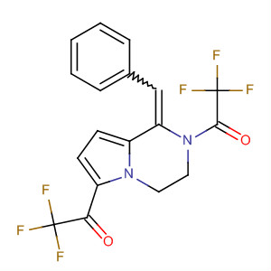 835874-56-1 Pyrrolo[1,2-a]pyrazine,1,2,3,4-tetrahydro-1-(phenylmethylene)-2,6-bis(trifluoroacetyl)-