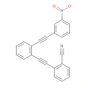 823227 55 0 Benzonitrile 2 2 3 Nitrophenyl Ethynyl Phenyl Ethynyl