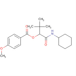 905457-74-1 Benzoic acid, 4-methoxy-,1-[(cyclohexylamino)carbonyl]-2,2-dimethylpropyl ester