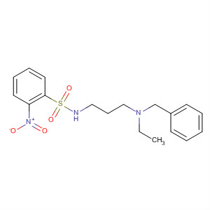 906747-73-7 Benzenesulfonamide, N-[3-[ethyl(phenylmethyl)amino]propyl]-2-nitro-