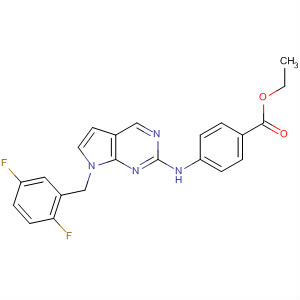 909557 11 5 Benzoic Acid 4 7 2 5 Difluorophenyl Methyl 7H Pyrrolo