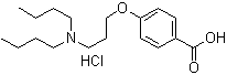 4-[3-(Dibutylamino)propoxy]benzoic acid hydrochloride 437651-44-0