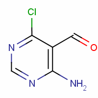 4-amino-6-chloropyrimidine-5-carbaldehyde 14160-93-1