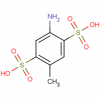 26585-57-9 4-methylaniline-2,5-disulphonic acid