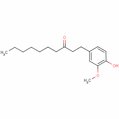 27113-22-0 1-(4-hydroxy-3-methoxyphenyl)decan-5-one