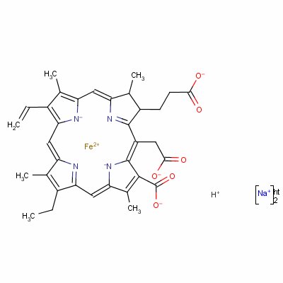 Sodium iron chlorophyllin 32627-52-4