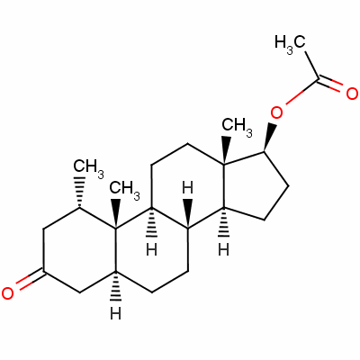 4062-46-8 17β-hydroxy-1α-methyl-5-αandrostan-3-one acetate