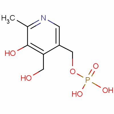 447-05-2 5-hydroxy-4-(hydroxymethyl)-6-methyl-3-pyridylmethyl dihydrogen phosphate