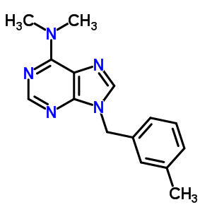112089-17-5 N,N-dimethyl-9-(3-methylbenzyl)-9H-purin-6-amine