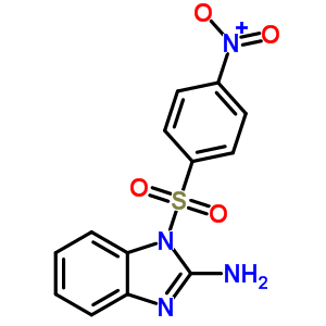 193696 63 8 1 4 Nitrophenyl Sulfonyl 1H Benzimidazol 2 Amine CAS