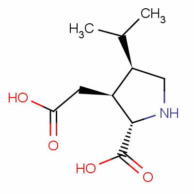 (2S,3S,4R)-3-(carboxymethyl)-4-propan-2-ylpyrrolidine-2-carboxylic acid 52497-36-6